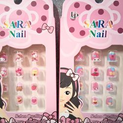 New Hello Kitty & Friends Kids Press On Nails - $2.25 Each