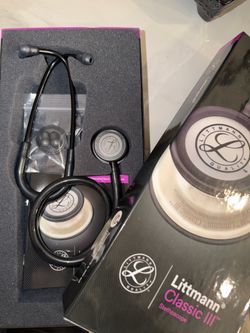 Littmann Classic III Stethoscope – All Black Matte