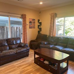 3+2 Seater Couch + Chair+ Coffee Table 