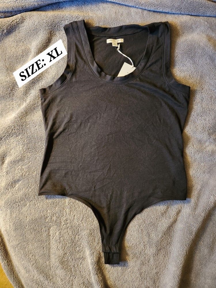 BLACK BODYSUIT (XL)