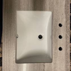 White Oak Vanity top