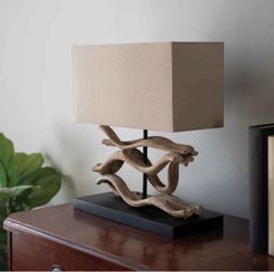 Dania - Bleached Mango Wood Table Lamp