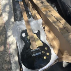 Gearit Electric Guitar - Black - Brand New