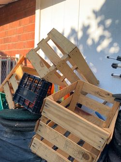 All Different Types Of Vintage Milk Crates Available for sale vinyl records