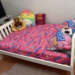 Full size frame & mattress