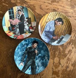 Elvis Presley Collector Plate at Piano