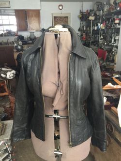 Leather jacket