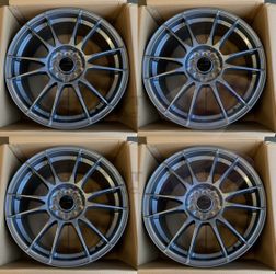 New Set 17 Inch Rims Wheels 17x7.5 +40 (4x100 & 4x114.3) CB: 73.1 Fits Honda Toyota Mazda