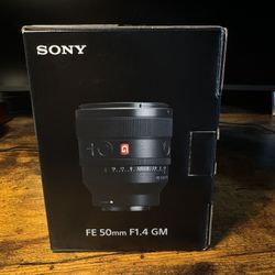Sony G-Master 50mm 1.4 Full Frame E-mount 