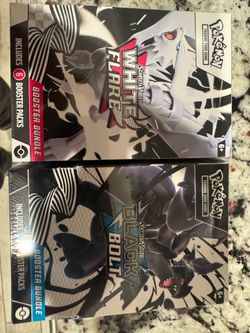 Pokemon White Flair & Black Bolt Booster Bundles