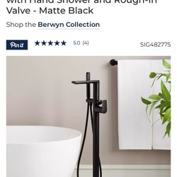 Signature Hardware Berwyn Tub Filler