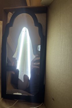 Halloween Decor Small Ghost Mirror