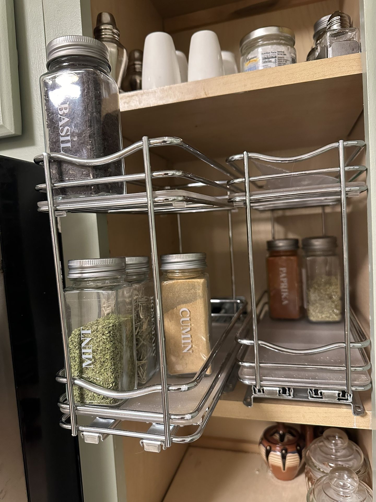 Spice organization Shelf
