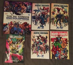 Multiple Comic Book Encyclopedias