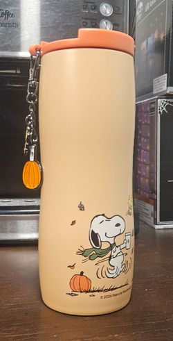 Snoopy Starbucks 160Z Stainless Steel Tumbler $120