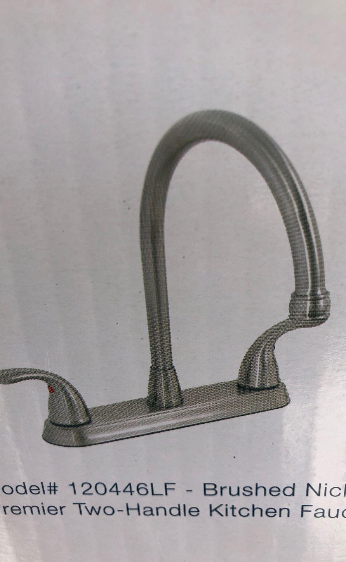 Brand new kitchen faucet