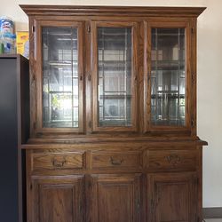 SOLID WOOD BUFFET OR ENTRY TABLE - furniture - by owner - sale