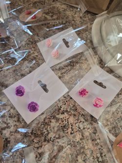 Handmade 925 sterling silver,hypoallergenic  resin