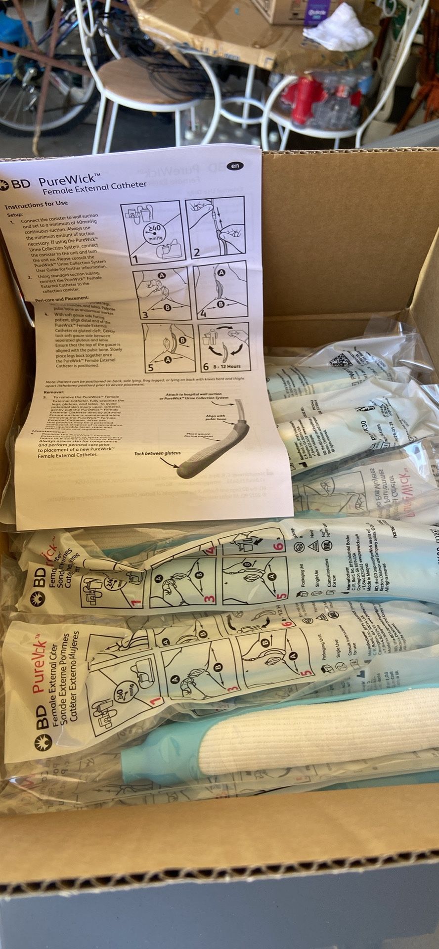 24 PureWick Female External Catheters PWFX30 Pure Wick Expire 01/28/2026