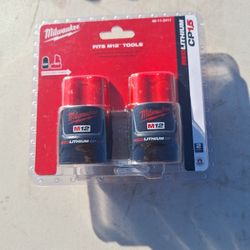 M12 Battery Pack 1.5ah