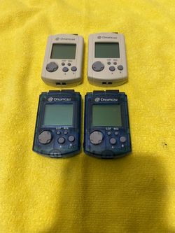 Sega Dreamcast vmu memory cards
