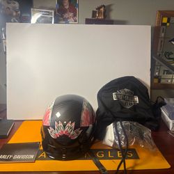 HARLEY DAVIDSON Terrace Dream UltraLight Sun Shield J03 Half Helmet Visor Medium