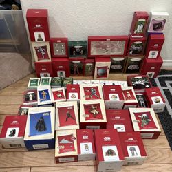 Hallmark Stay Wars Ornaments Lot Of 65
