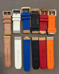 BRERA Orologi Original 45mm Rubber Watch Bands – 6 Colors – Excellent Condition