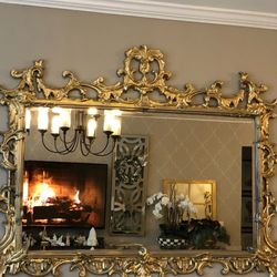 Very Gorgeous  Antique and Mirror wood 