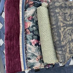 Tapestry Fabric and Fringe