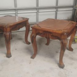 "Ashley" Solid Oak Endvtables