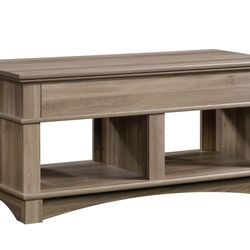 Sauder Harbor View Lift-top Coffee Table, Salt Oak finish 