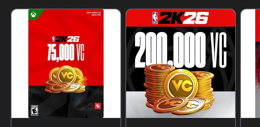 200K And 75k Vc For Xbox Systems 70$ Total On Sale For 50$