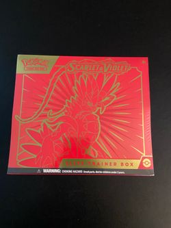 Pokémon TCG scarlet and violet ETB