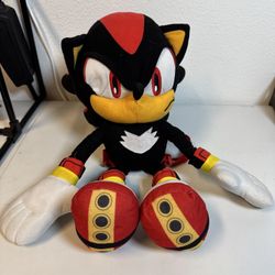 Shadow The Hedgehog 20in Big Shadow Plush Sonic the Hedgehog video game bags