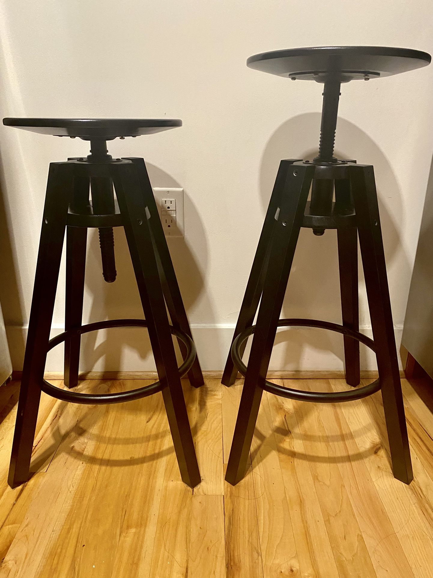 Two IKEA- Dalfred bar stools