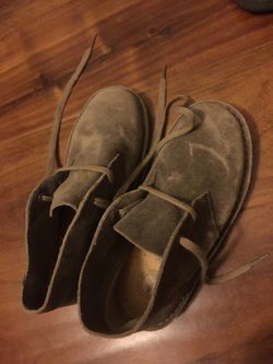 Boys Clark’s leather formal school shoes 12 M