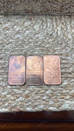3oz liberty Copper .999
