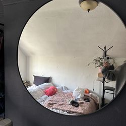 large circle mirror