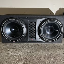 Rockford Fosgate Dual P3 12 Inch Subwoofer