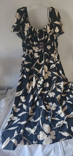 Ava & Viv Floral Maxi Dress