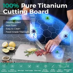 🔥 TITANIUM CUTTING BOARDS — 2 PACK
