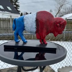 The Patriotic Buffalo Statue