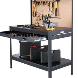 Olympia Tools Multipurpose Workbench With Power Outlets and Light
