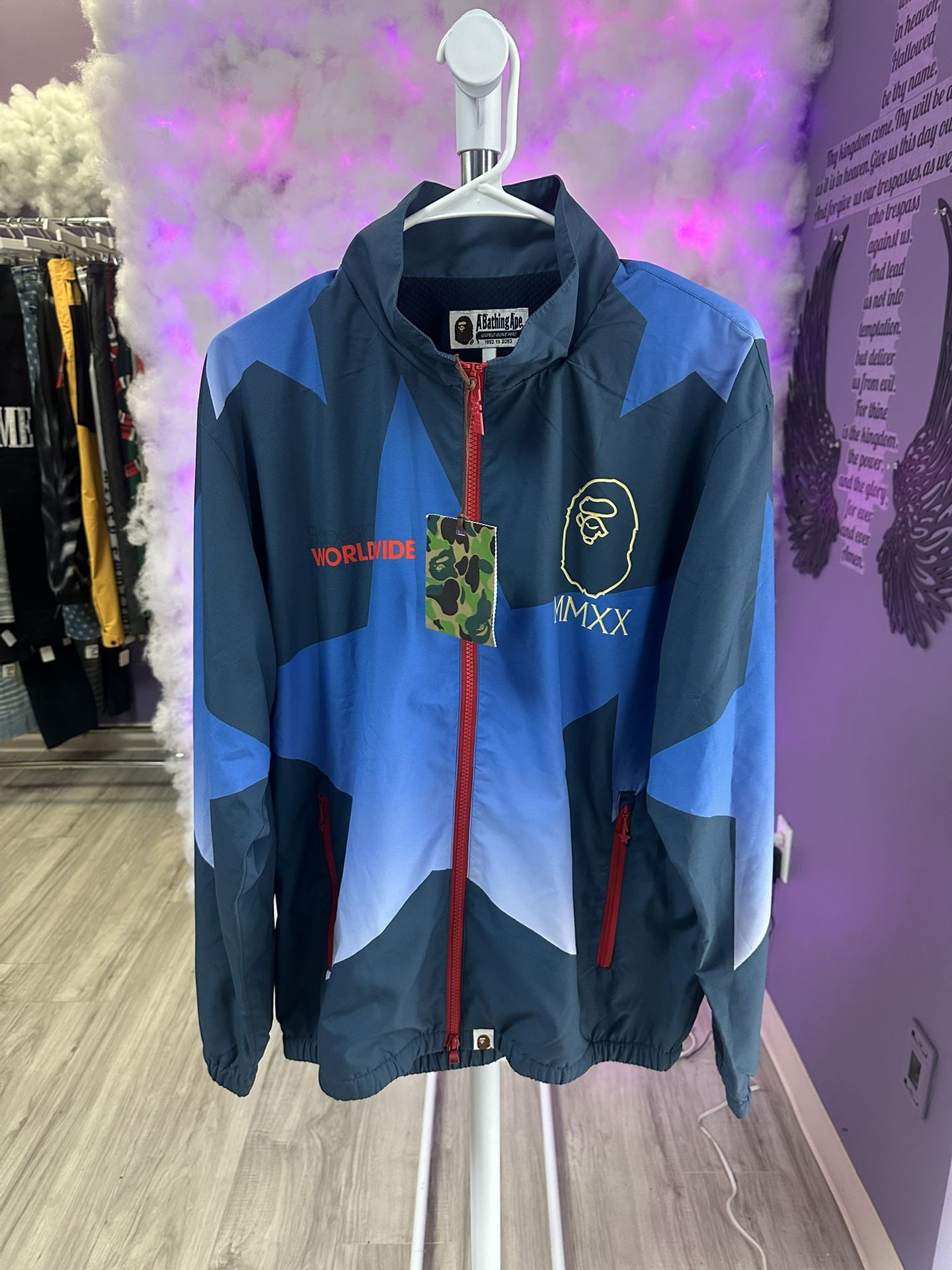 Bape Track Jacket Olympic Stars