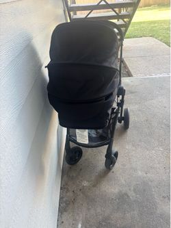 Black stroller