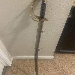 Reproduction Era Metal and Leather