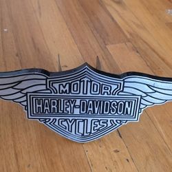 Vintage Harley-Davidson license plate bracket