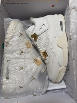 AJ 4 Metallic Gold (W)