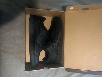 Black Nike Court Vision (size 12)